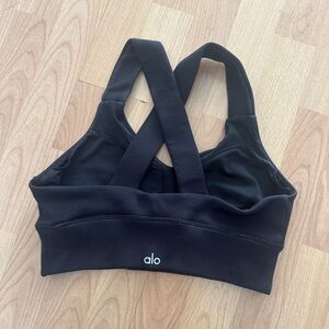 ALO Yoga Black Sports Bra